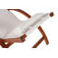 Chaise longue simple en pin 63 po Musawwir