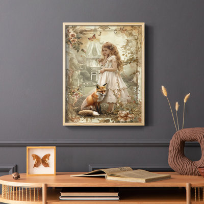 WOMEN Series CCCXCVI  -Premium Framed Print -Ready to Hang - No Nails Required