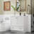 Romia 30'' Classic Bathroom Vanity with Sink Top, Bathroom Sink Faucet, Hand Paint, Gold Handles-1557623140