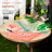 23"H Metal Flamingo Birdbath with Stand