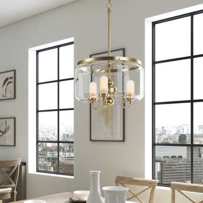 Artifacts 3 - Light Lantern Drum Chandelier