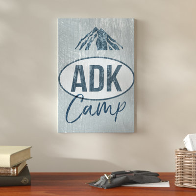 «ADK Camp Mountains Adirondack», art textuel