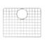 Grille d’évier en acier inoxydable 17 po x 12 po