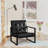 Zaen Faux Leather Armchair-1170470995