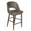 Tabouret Xaedyn classique en cuir de style Mid-Century moderne, bien que fabriqué-1607918922-1607918926