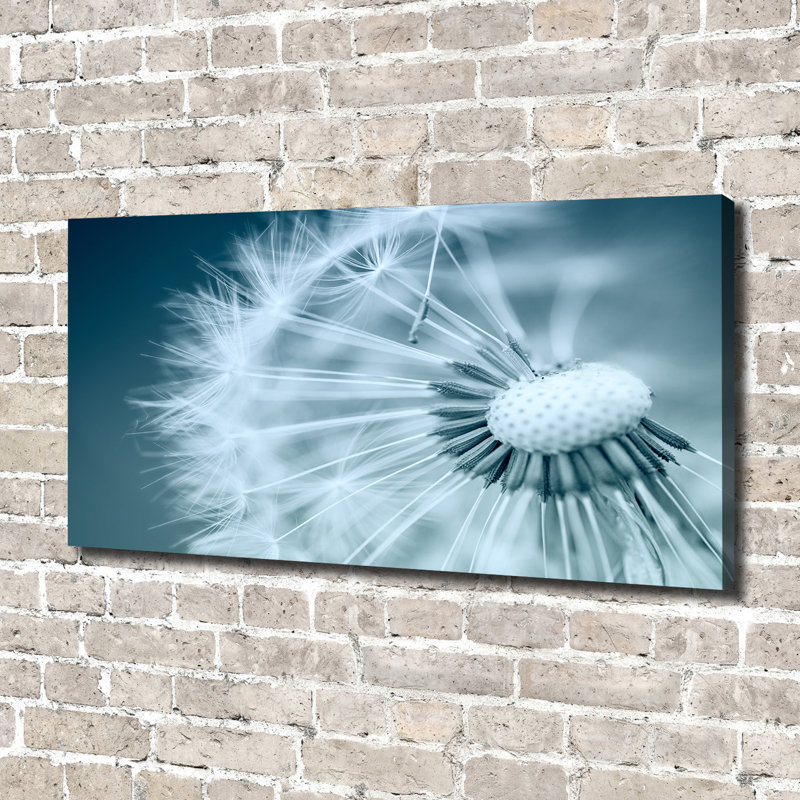Dandelion - No Frame Print on Glass, 70cm H x 140cm W x 2cm D, Canvas