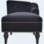 Fauteuil de 58 po en velours 58 po