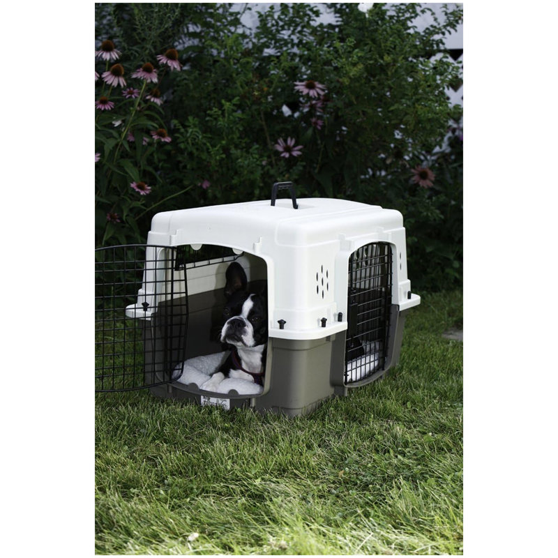  Cage à 2 portes pour animal de compagnie