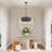 Acuna 3 Light Black Pendant Chandelier