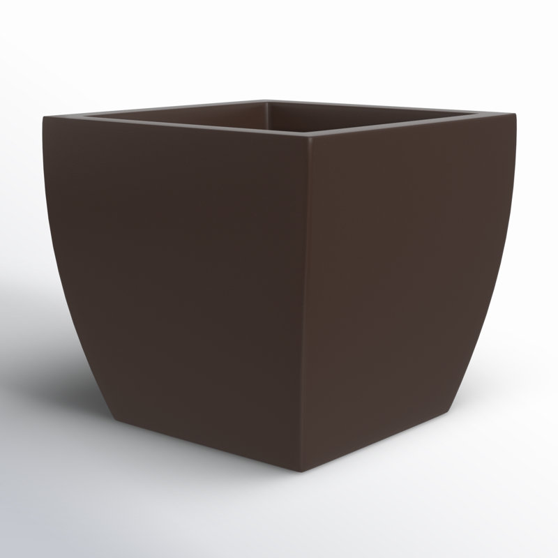 Alexy Pacifica Flower Box, H 11 po x l 12 po x P 12 po, Brun