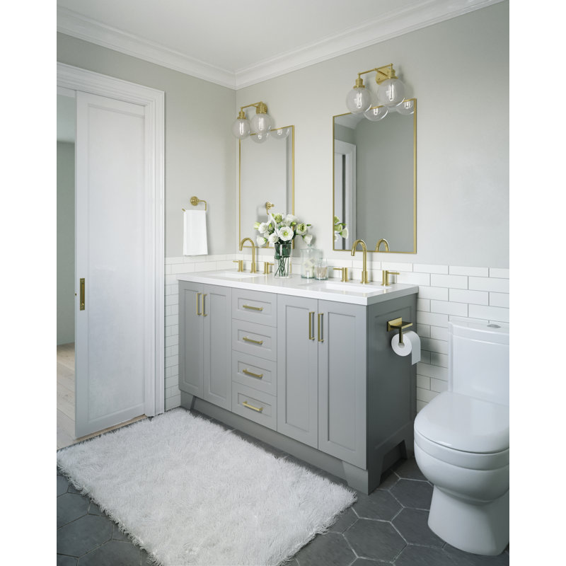Fredrickson Double Vanity, Gray