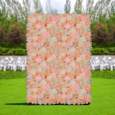 Panneau de roses artificielles 23,6 "x 15,7"