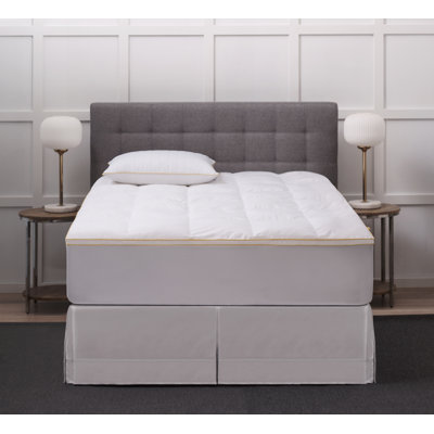 Simmons 2" White Duck Feather Mattress Topper