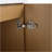 18.5" Wall-Mounted Bathroom Vanity With Resin Sink, Soft Closed Single Door, MDF, Nature Wood-400882575