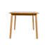 Table de salle à manger d'extérieur en bois d'acacia L 67 po