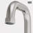 Hart Widespread 3-Hole Bathroom Faucet, 2-Handle High Arc With Round Knob Handles In Brushed Nickel-88783407