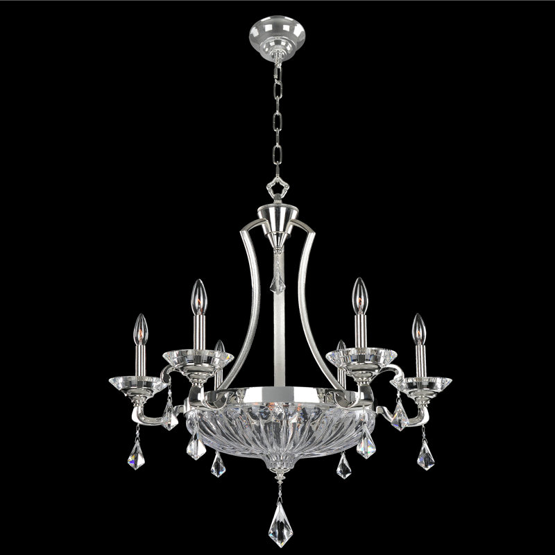 Lustre empire 9 lumières Orecchini, H 39 po x l 29 po x P 29 po