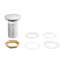 Metro Lane Chezaray 360mm L x 360mm W Ceramic Circular Sink