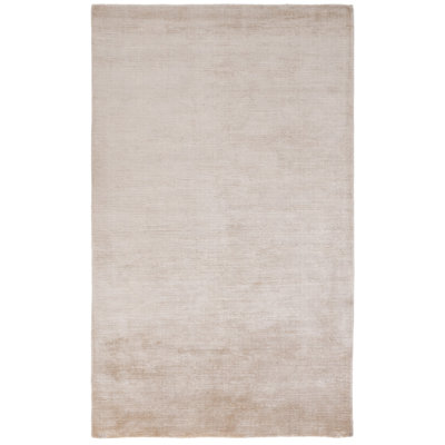 Mirage Handmade Flatweave Light Silver Area Rug