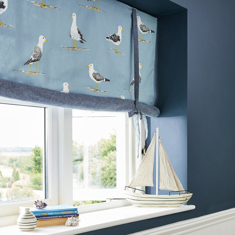 Shore Birds Fabric, Driftwood