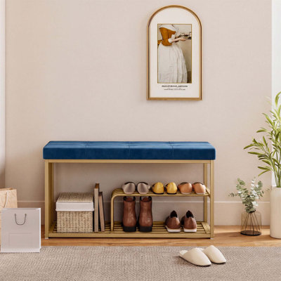 8 Pair Shoe Storage Bench