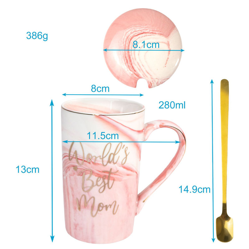 Aviannah Porcelain Coffee Mug