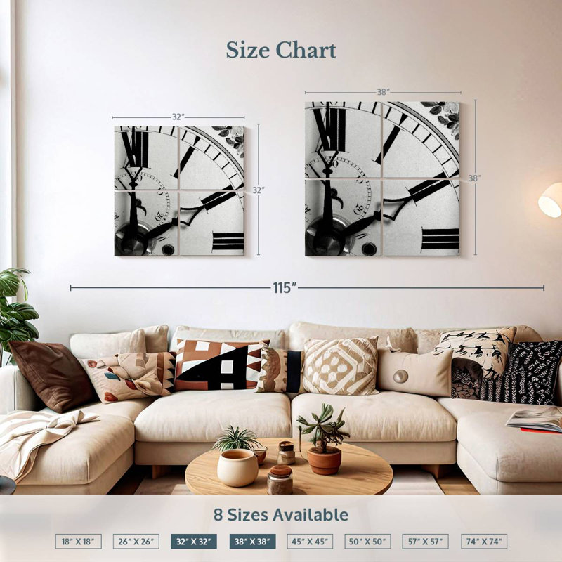 Kerner Clockwork, 32" H x 32" W