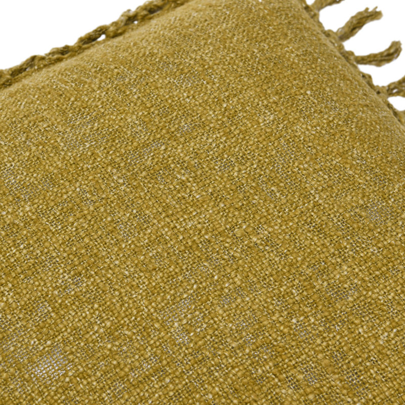  Square Pillow Cover & Insert, Olive