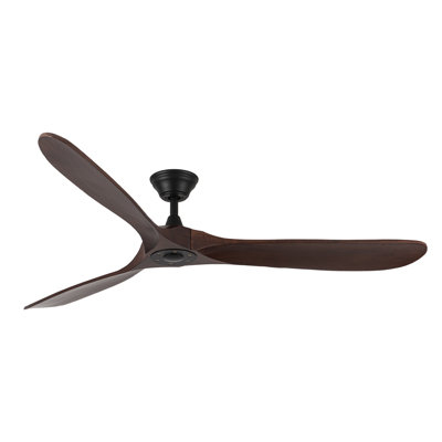 Solid Wood Ceiling Fan with  Remote