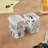 Wrought Studio™ 4 Pack 5oz Stackable Storage Boxes