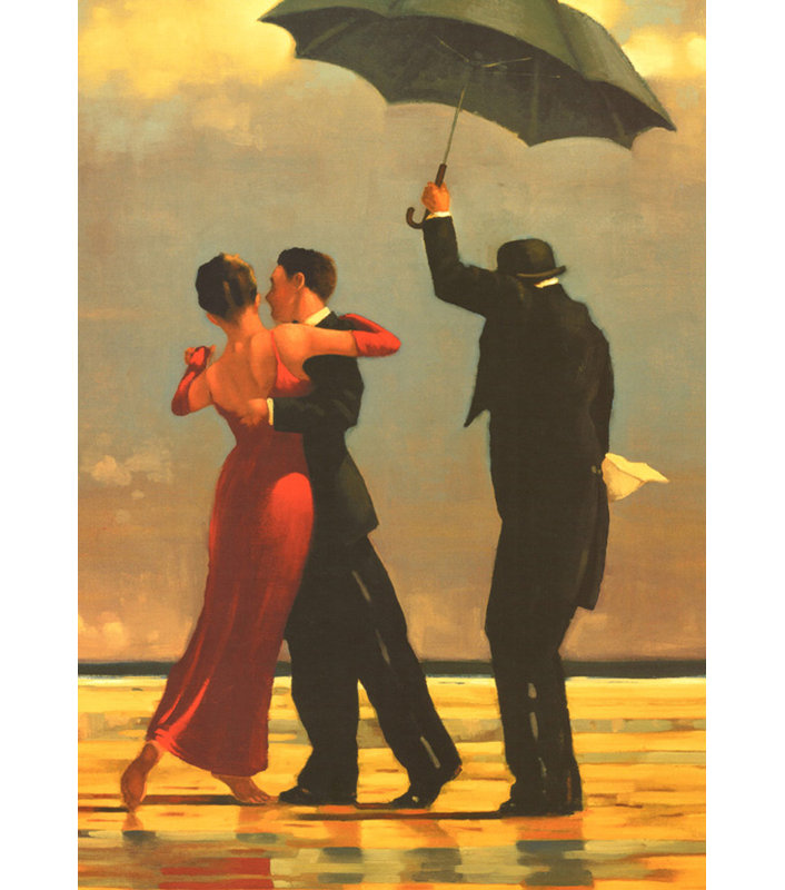 The Singing Butler, 40" H x 28" W