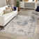 Arkeen Oriental Dark Blue/Beige/Ivory/Gray Area Rug