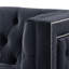 Causeuse en velours Hauteur de 64 po-402729640