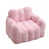 Fausse fourrure rose