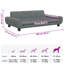Lit pour chien en velours 13,0 po-1907371767-1907371761