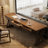 Walnut Rectangular Solid Wood desks-108224951