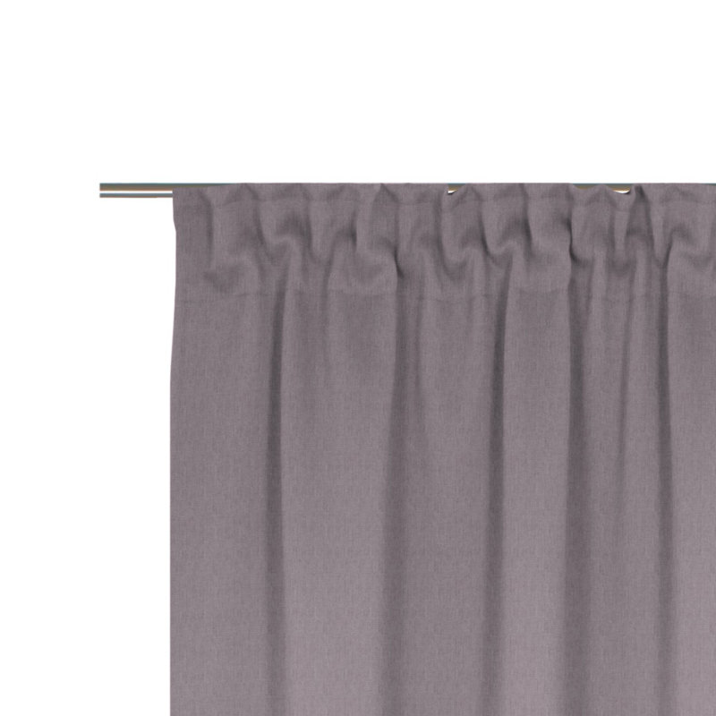 Sunday, multi -band scarf, semi -transparent, 142cm Width x 295cm Drop, Purple