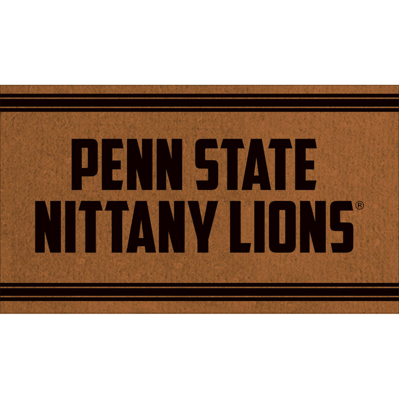 28 in. x 16 in. NCAA Indoor/Outdoor Doormat, Penn State Nittany Lions