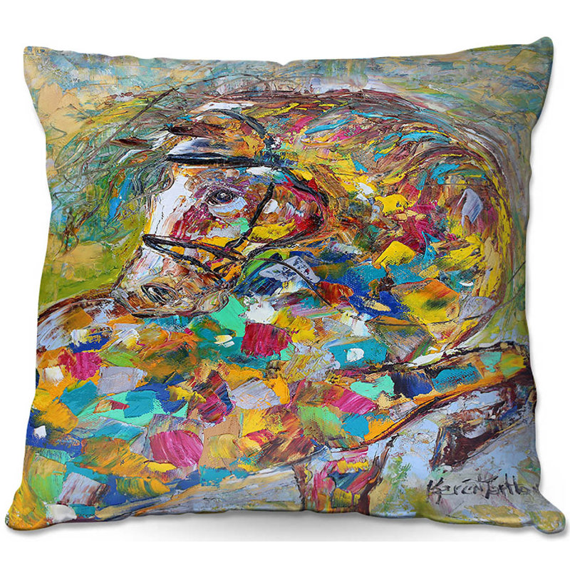  Coussin Couch Wild Horse, 16 po x 1 po