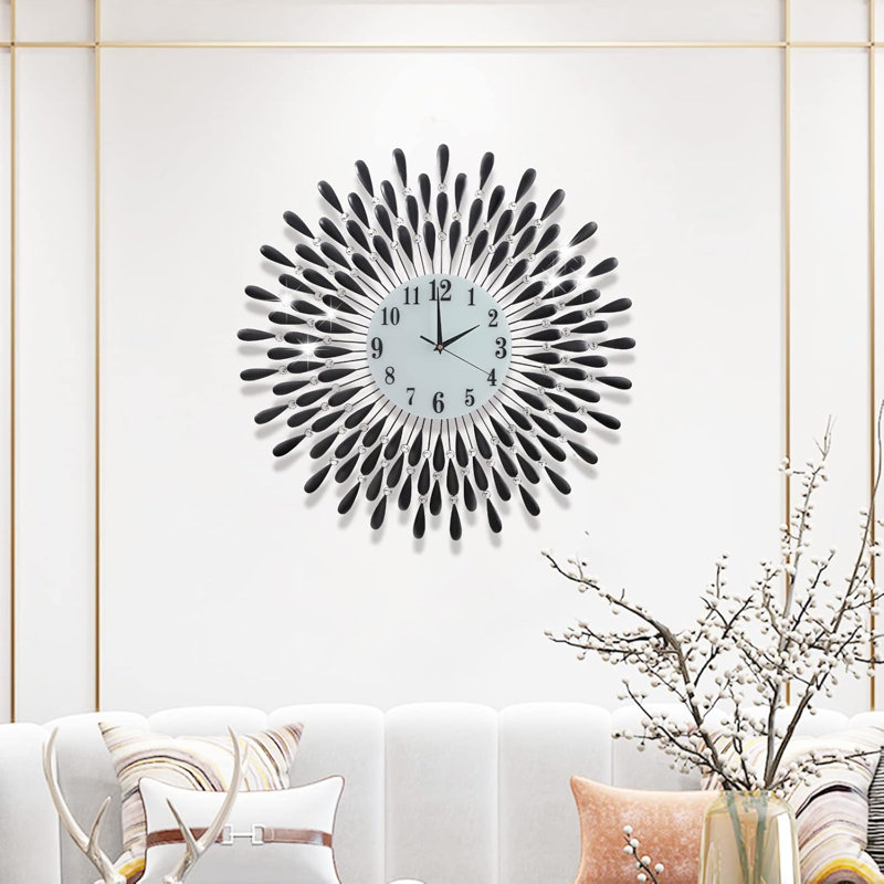 Zakeem Metal Wall Clock
