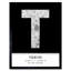 Tokyo City Map Tokyo Black & White 1 Piece Single Picture Frame Wall Art