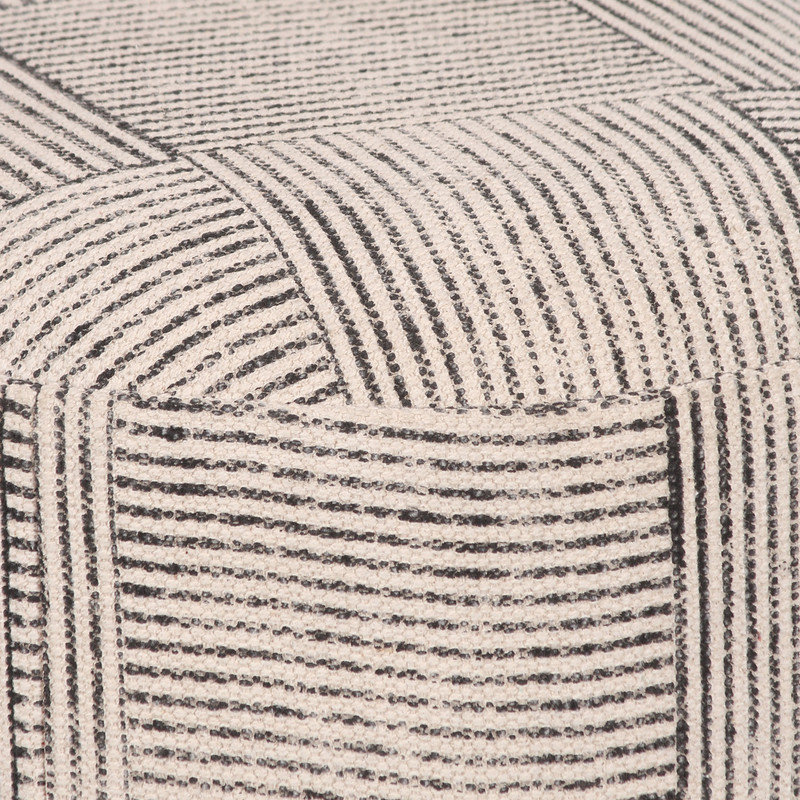 Tabouret rond fabriqué à la main Corrigan Studio® Kilim