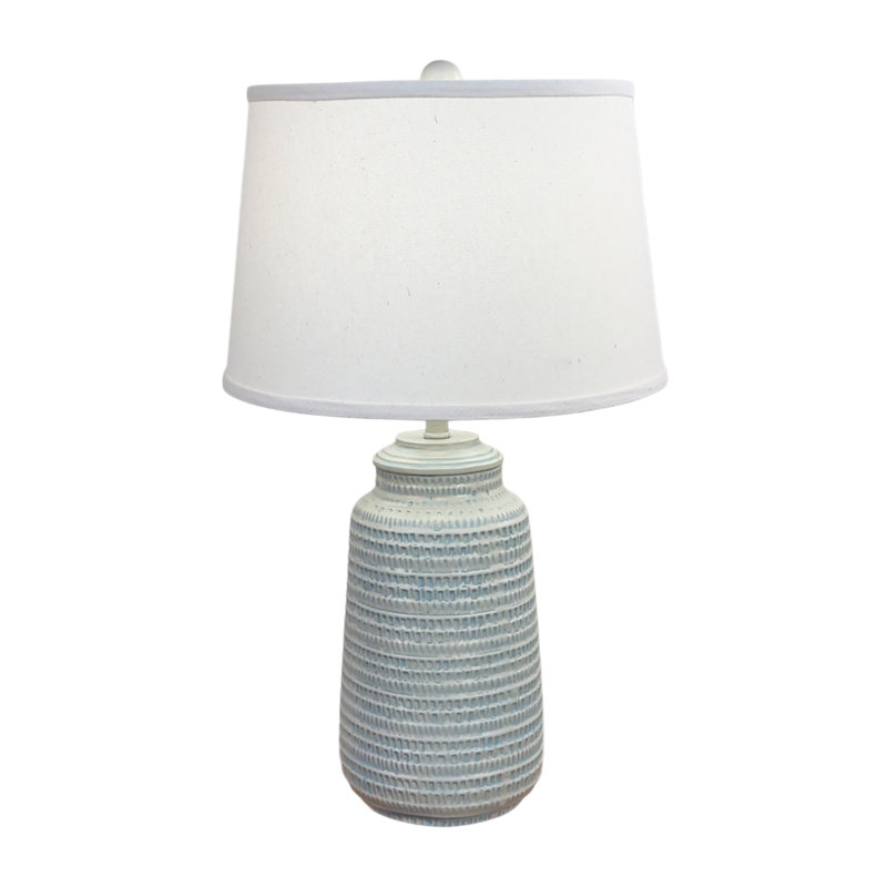 Lampe de table Glase, Crème, crème, Beige