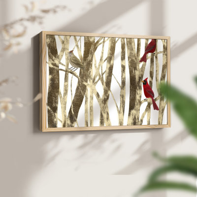 Art de Noël - Lxxiv - reproduction encadrée - réversible