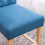 Tabourets à dossier capitonné à hauteur de comptoir Siena, ensemble de 2, bleu-845597447