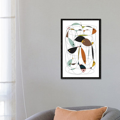 Fishing Net by Flatowl - Print on Canvas