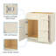Armoire de salle de bain classique et élégante avec rangement polyvalent et fonctionnalité supérieure-688509026