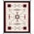 Tuscany Geometric Handmade Flatweave Rectangle 8'2" x 9'10" Wool Area Rug in Ivory/Red/Black