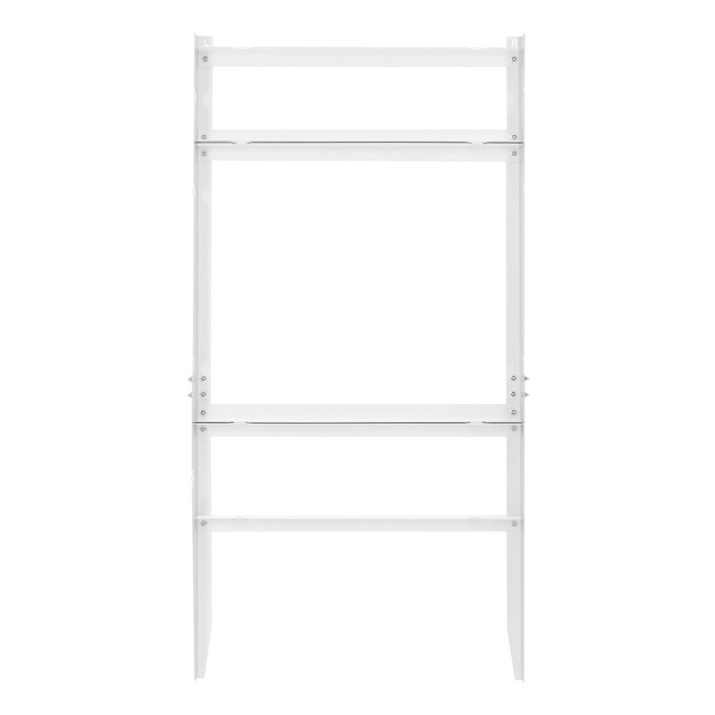 3Pcs Support à enseigne Support en H, Blanc