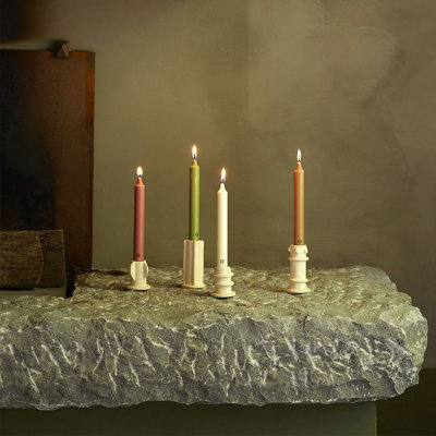 Scented Jasmine Taper Candle